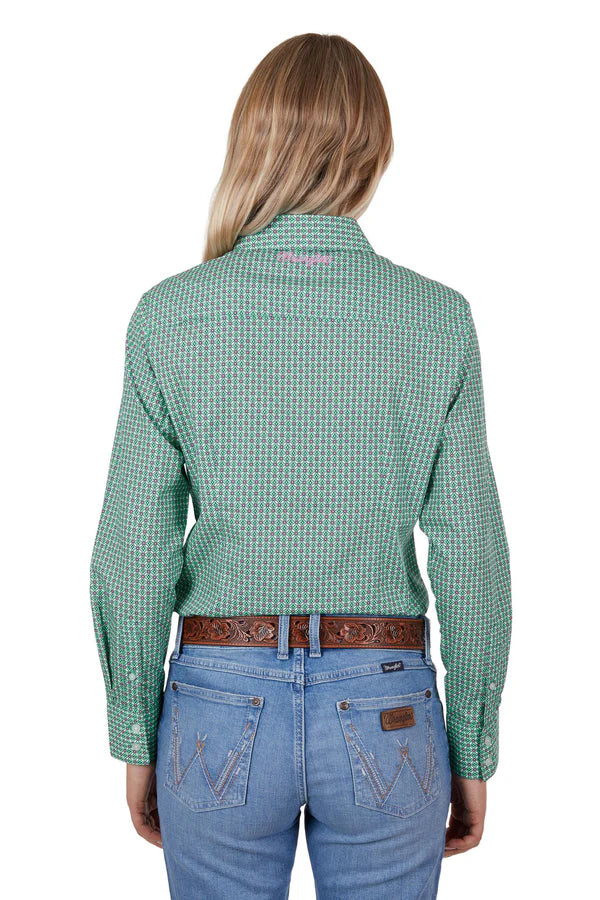 Wrangler - Womens - Jenna Print L/S Shirt - Multi