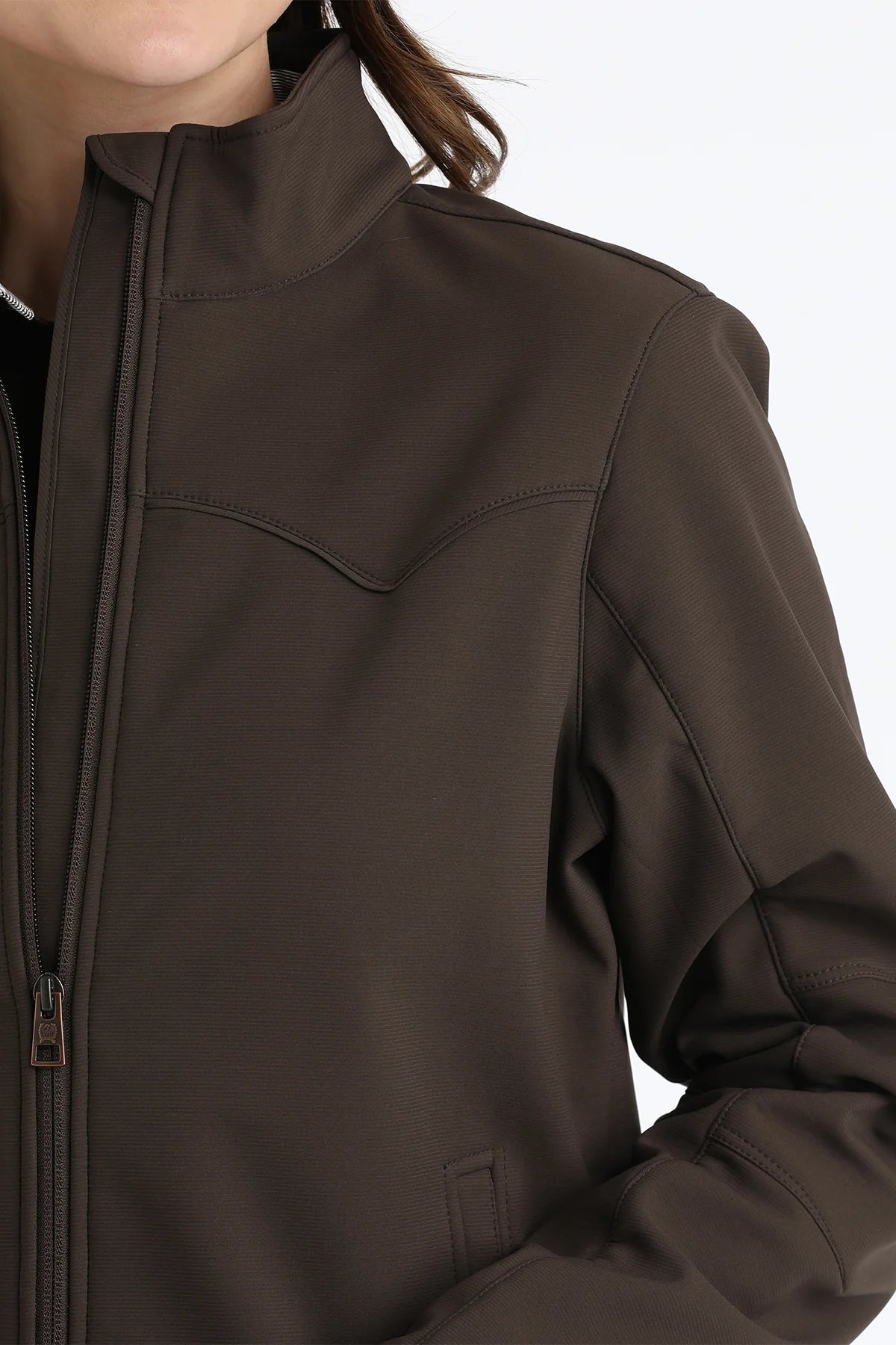 Women's Cinch Jacket - MAJ9849002 BRN