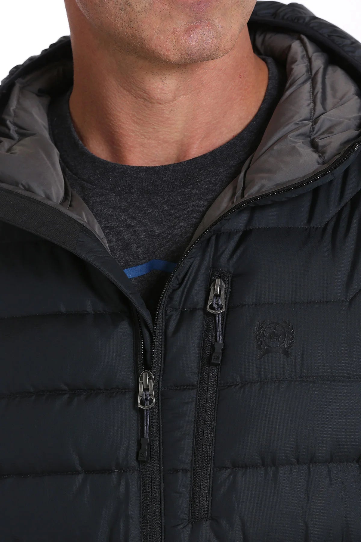 Cinch Men's Puffer Jacket - MWJ1506001 BLK