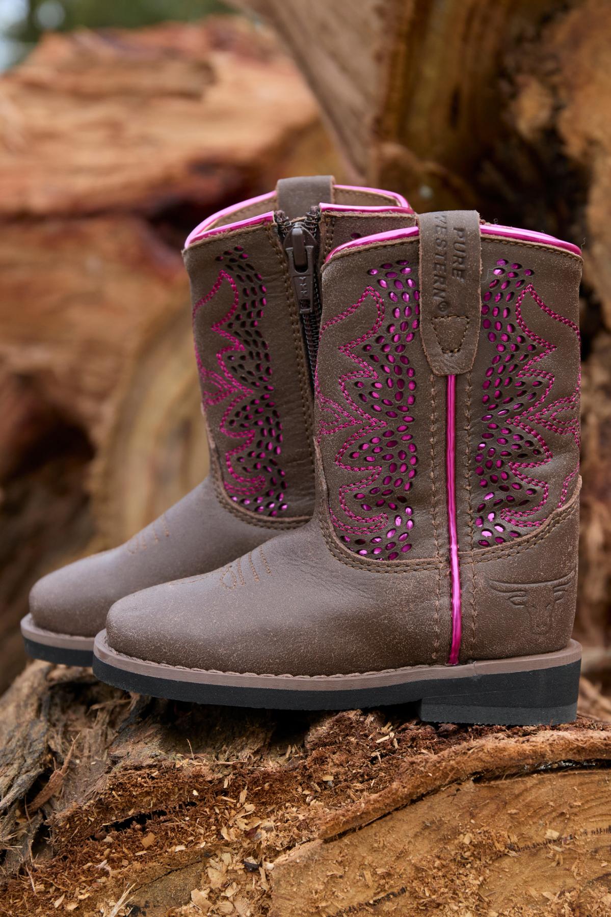 Pure Western Toddlers Abby Boot