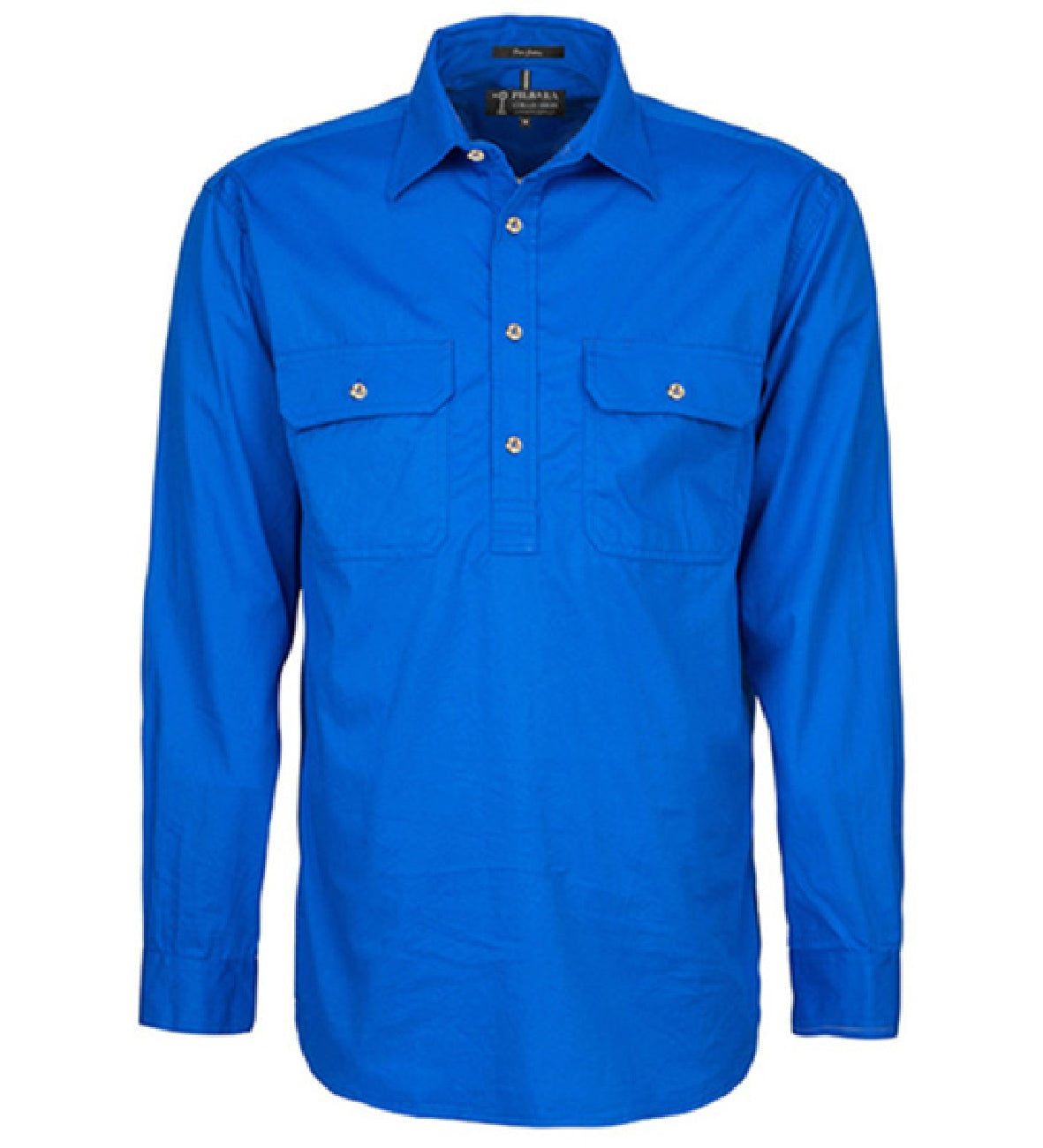 Pilbara Men's Closed Front L/S Shirt