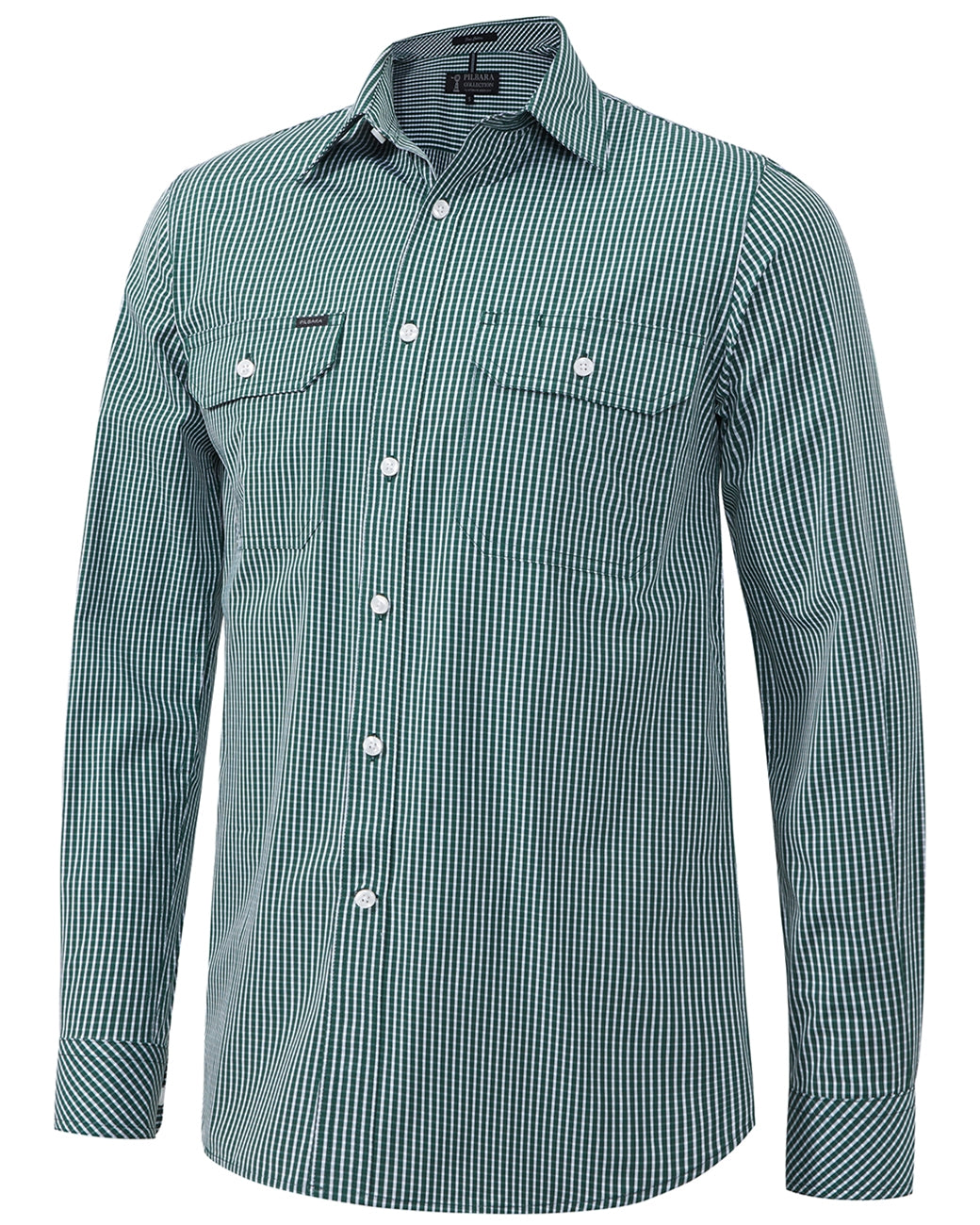 Pilbara Collection Men's Long Sleeve Shirt Dual Pocket