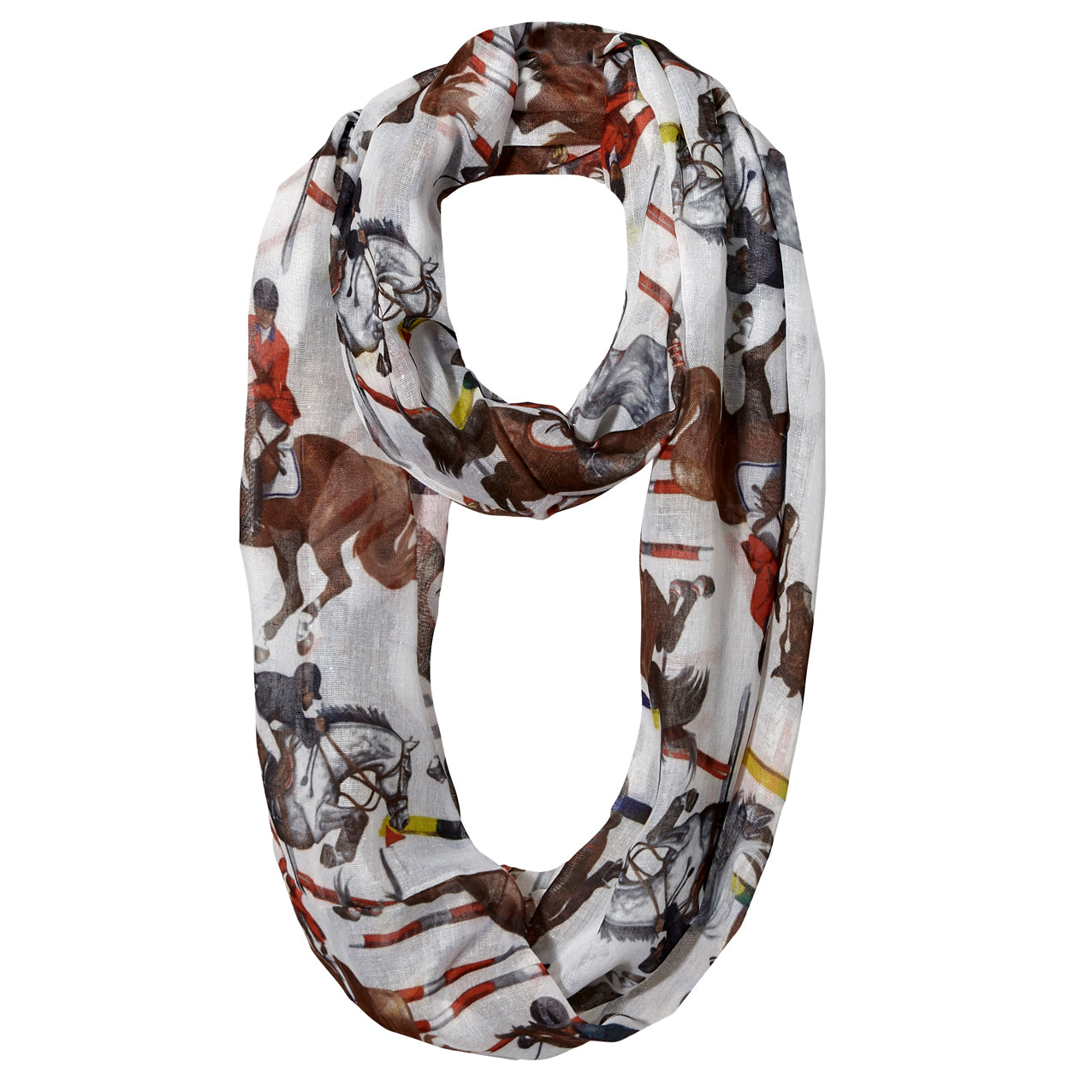 Ladies Scarf - "Lila" Jumper Themed Infinity Scarf - Scarf -36