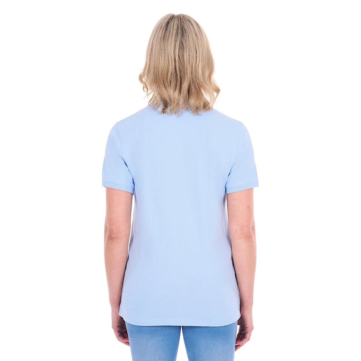 Thomas Cook Women's Classic Stretch Polo - Pale Blue