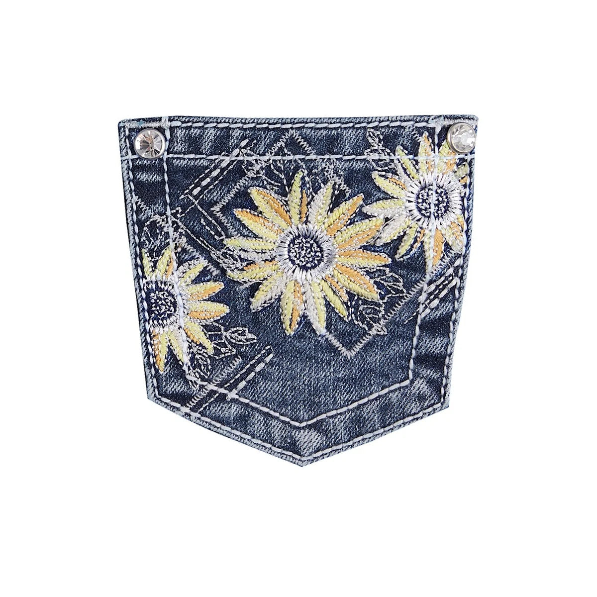 Pure Western Girl's Amy Boot Cut Jean - Retro Blue