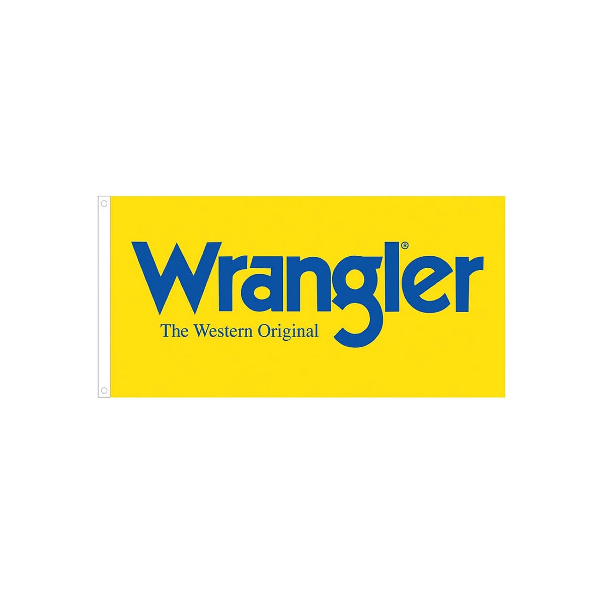 Wrangler Logo Flag