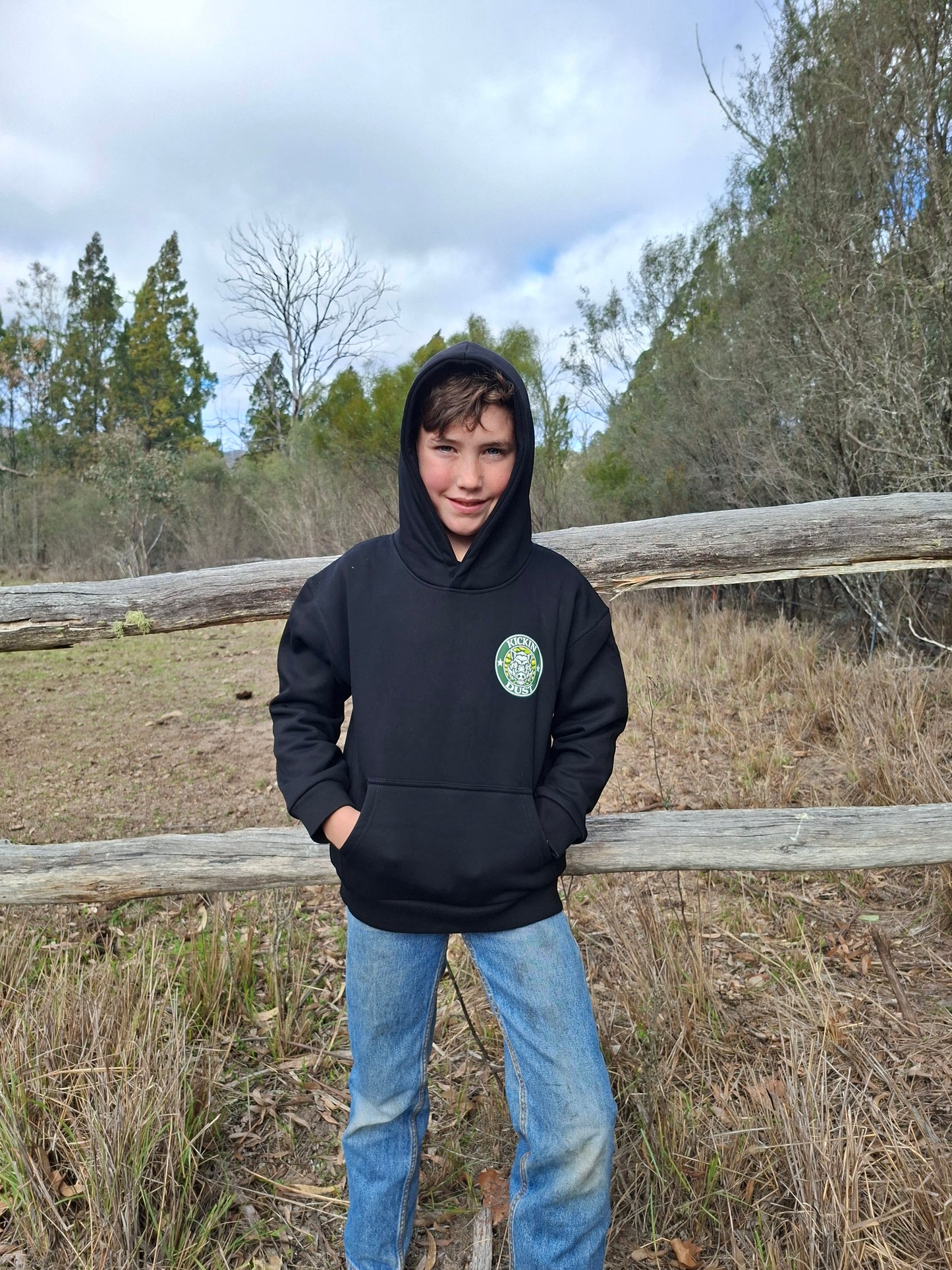 Kickin Dust Kids Hoodie
