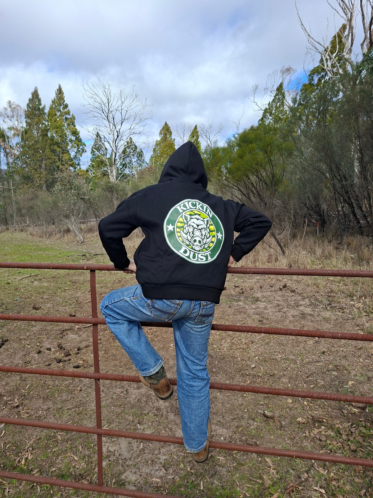 Kickin Dust Kids Hoodie