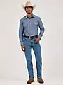 Premium Performance Advanced Comfort Cowboy Cut® Regular Fit Jean in Stone Bleach