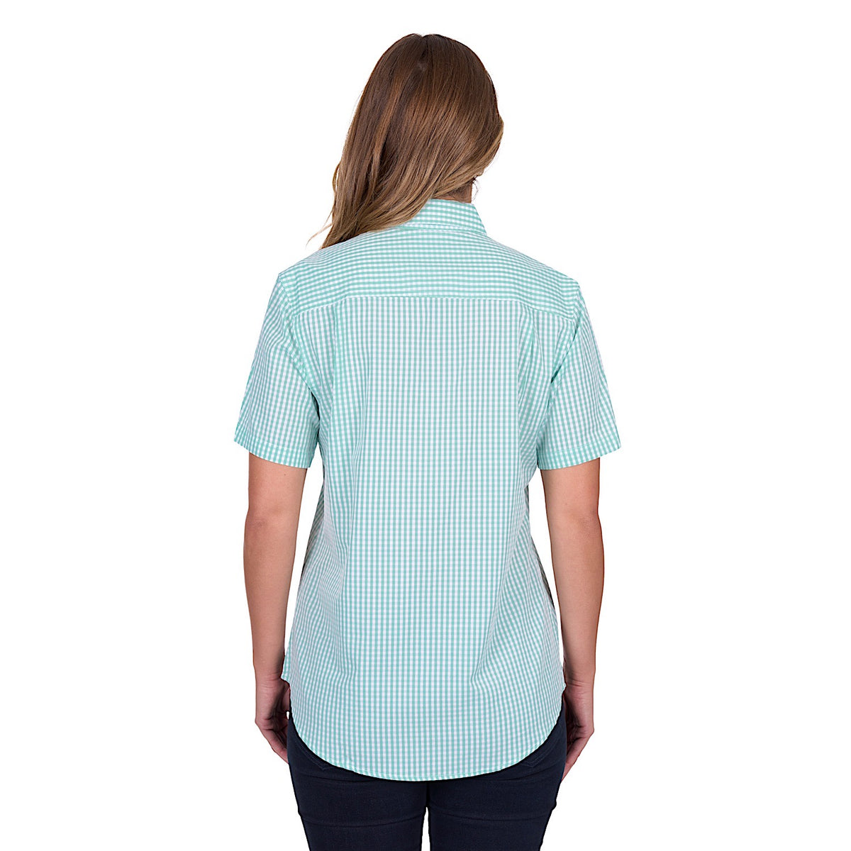 Hard Slog Women's Grace Half Placket Short Sleeve Shirt
