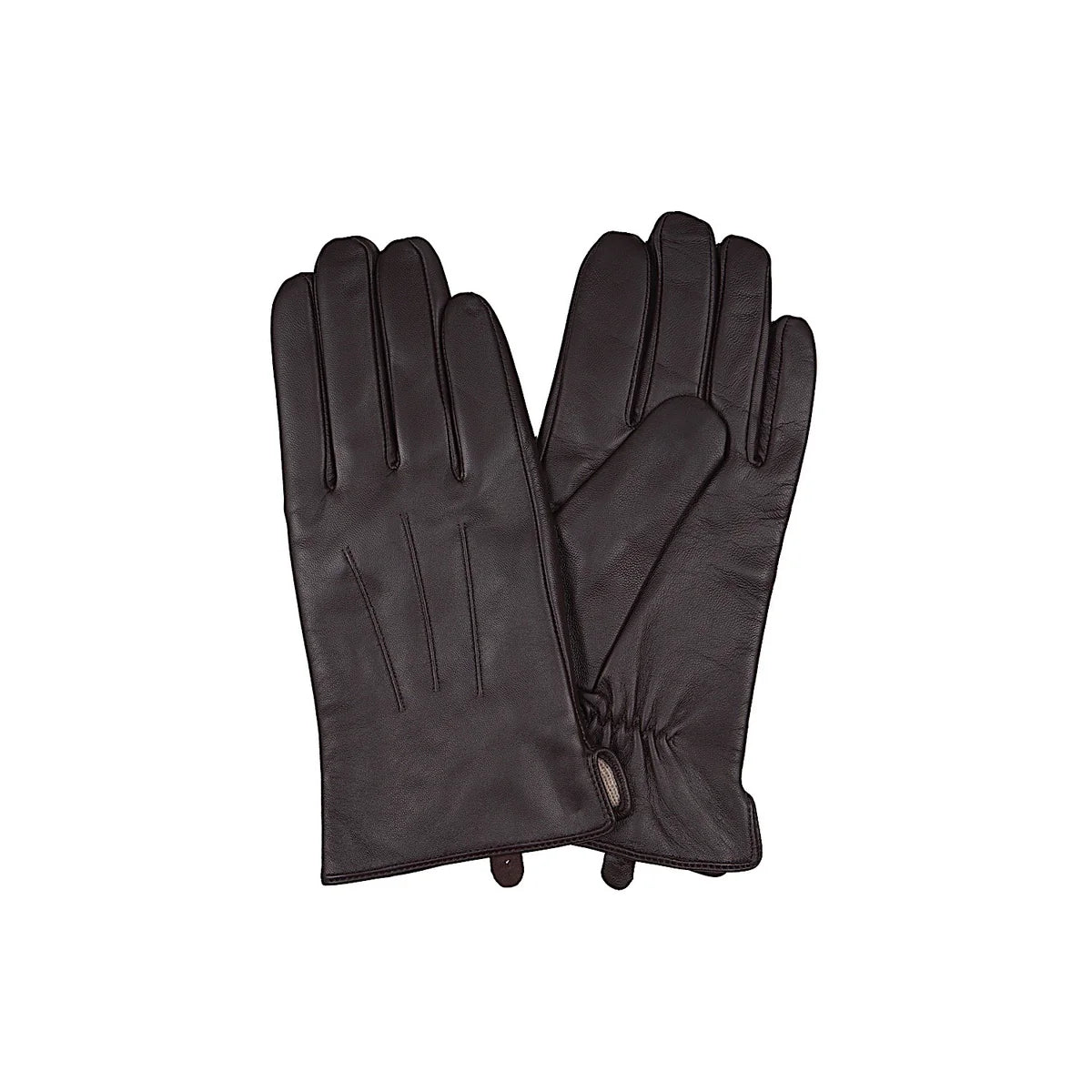 Thomas Cook Men's Leather Gloves - Chocolate