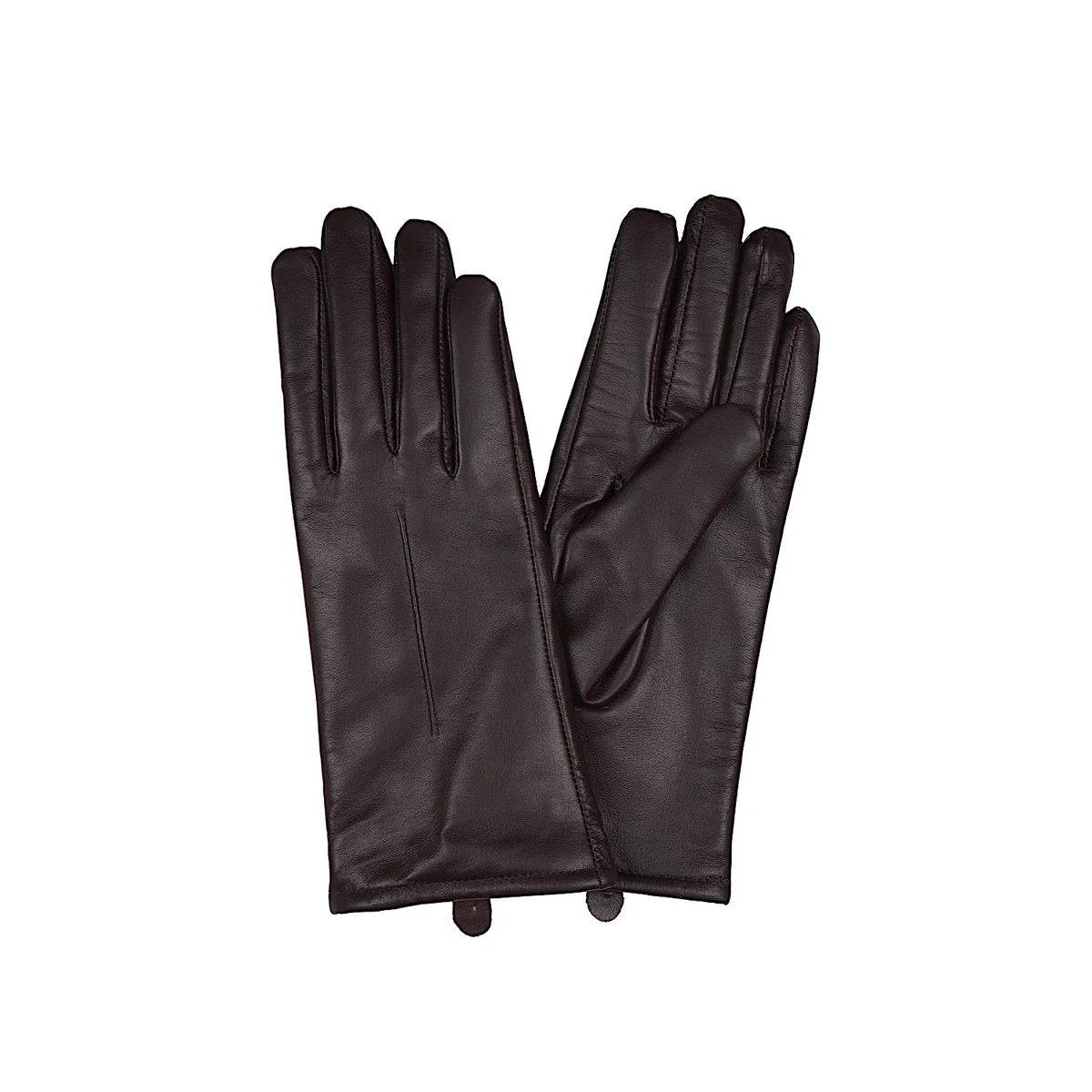 Thomas Cook Women's Leather Gloves - Chocolate