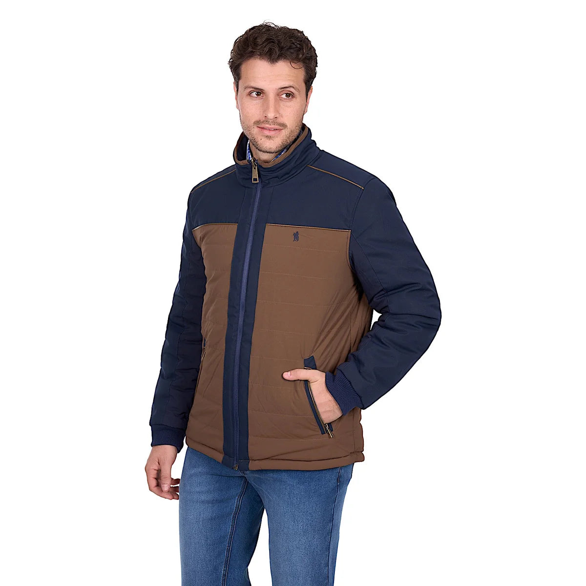 Thomas Cook Men's Toby Reversible Jacket - Navy / Tan