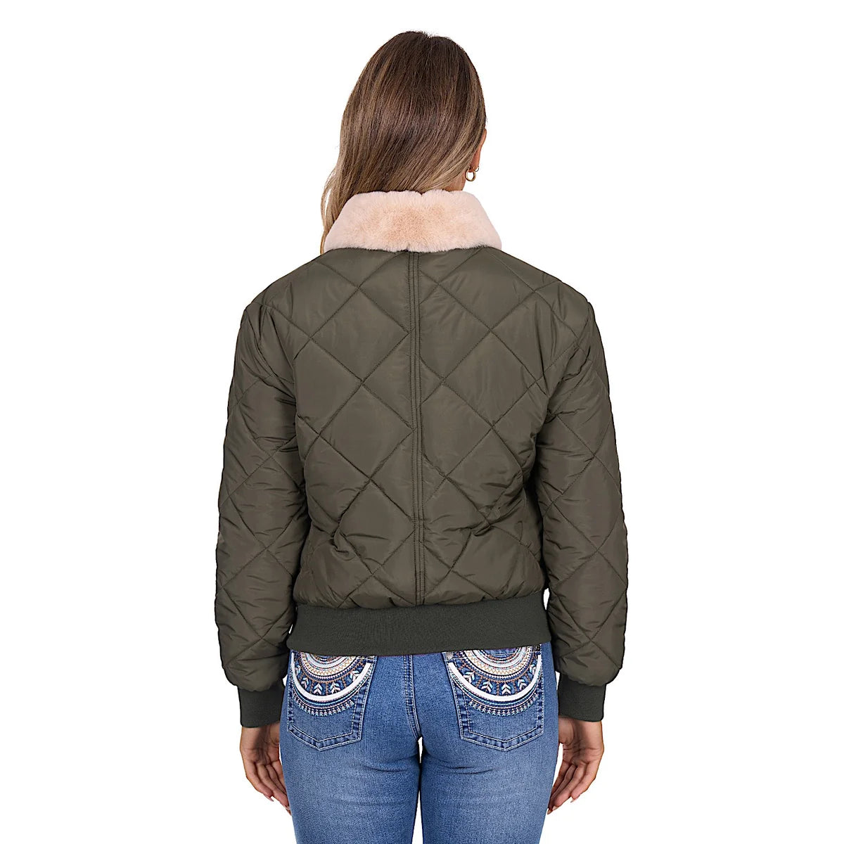 Pure Western Women's Emelia Jacket - Green