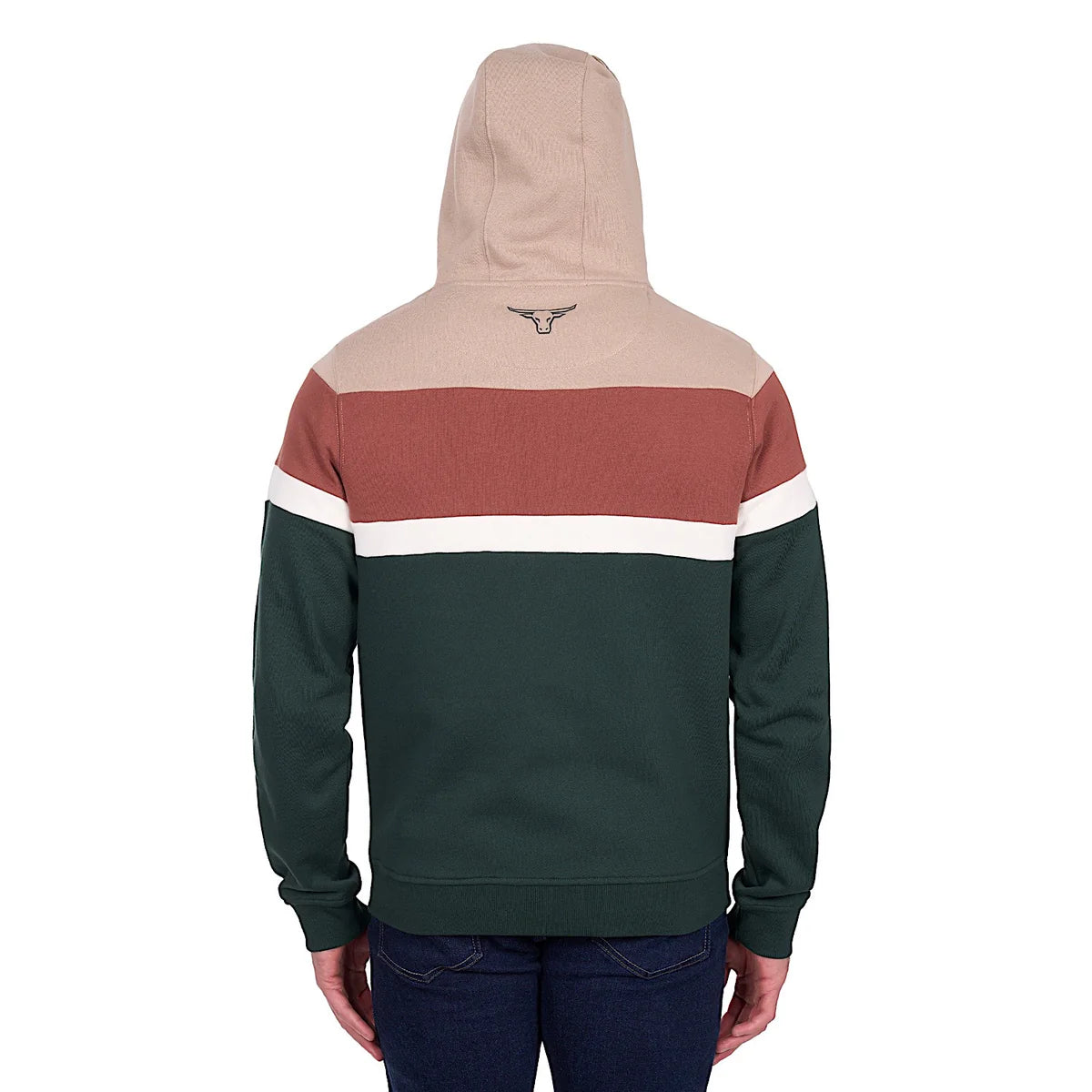 Pure Western Men's Harry Hoodie - Green/Multi