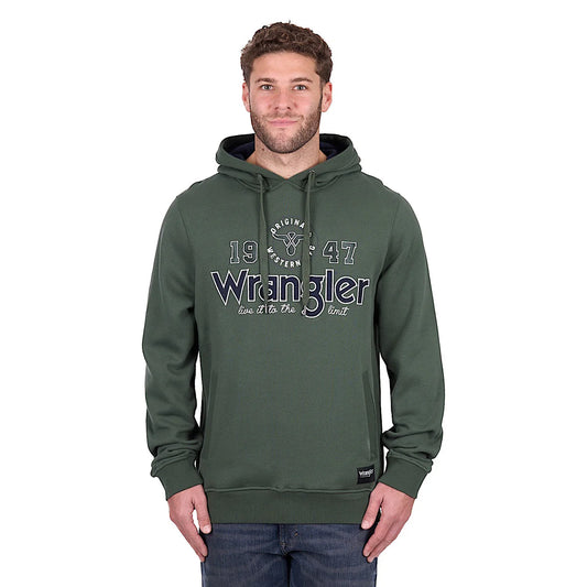 Wrangler Men's Glen Hoodie - Cypress