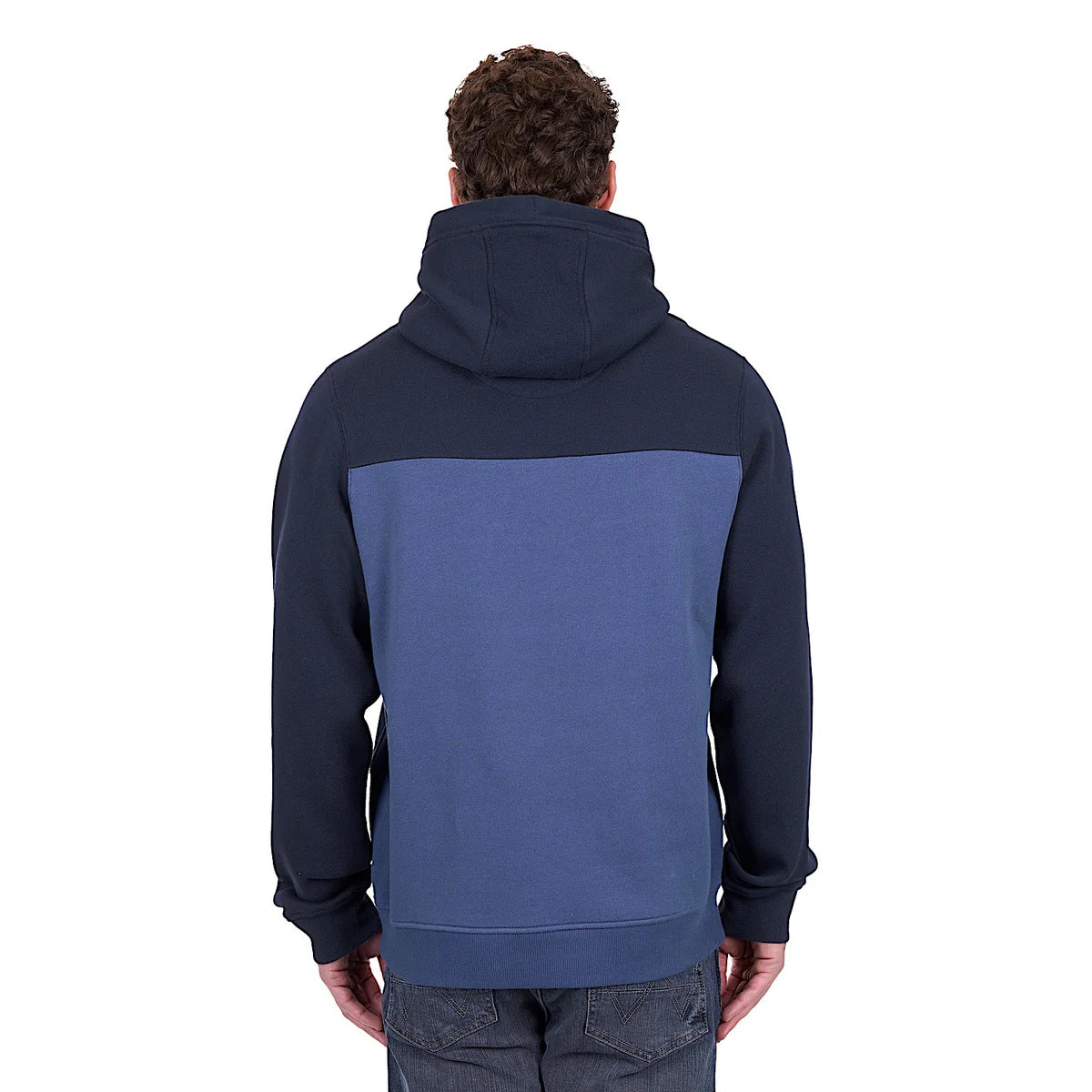 Wrangler Men's Clinton Hoodie - Navy/Denim