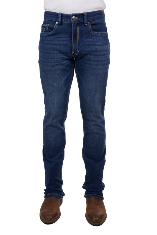 Bullzye Men's Arch Straight Jean 34 Leg