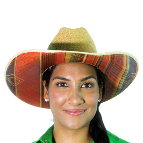 Aztec Print 20X - Palm Leaf Hat