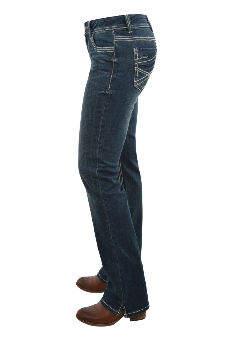 Bullzye Women’s Angelina Boot Cut Jean 34"LEG