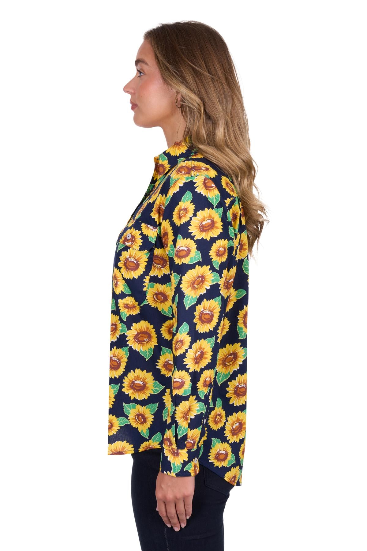 Hard Slog Women's Ally HalfPlacket LongSleeve Shirt