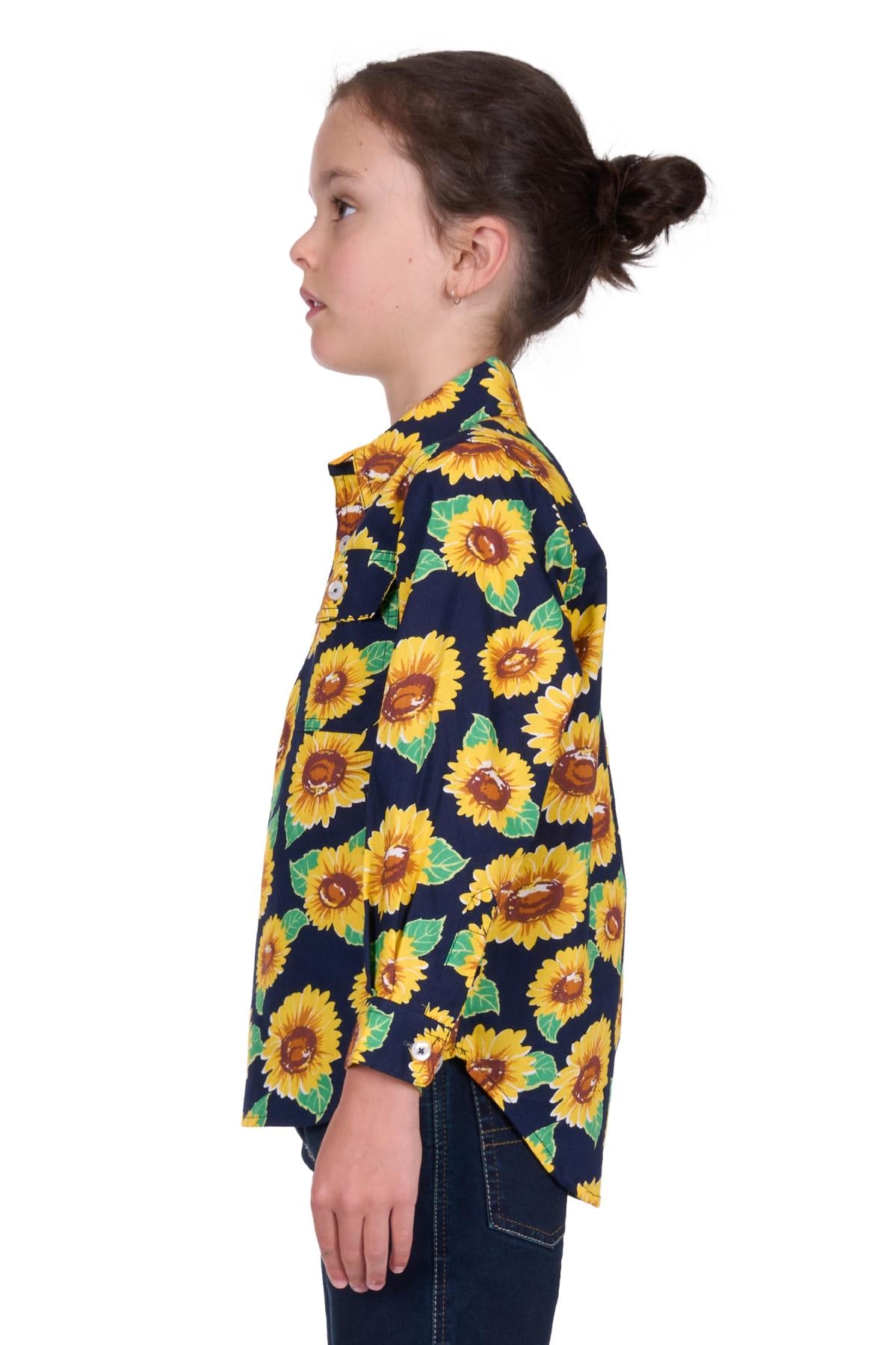 Hard Slog Kid’s AllyHalf PlacketLong Sleeve Shirt