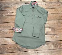 THOMAS COOK | Womens Stretch Drill L/S Shirt