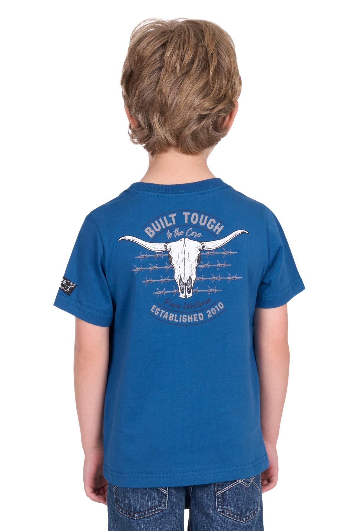 Pure Western BOY’S FRANK SHORT SLEEVE TEE