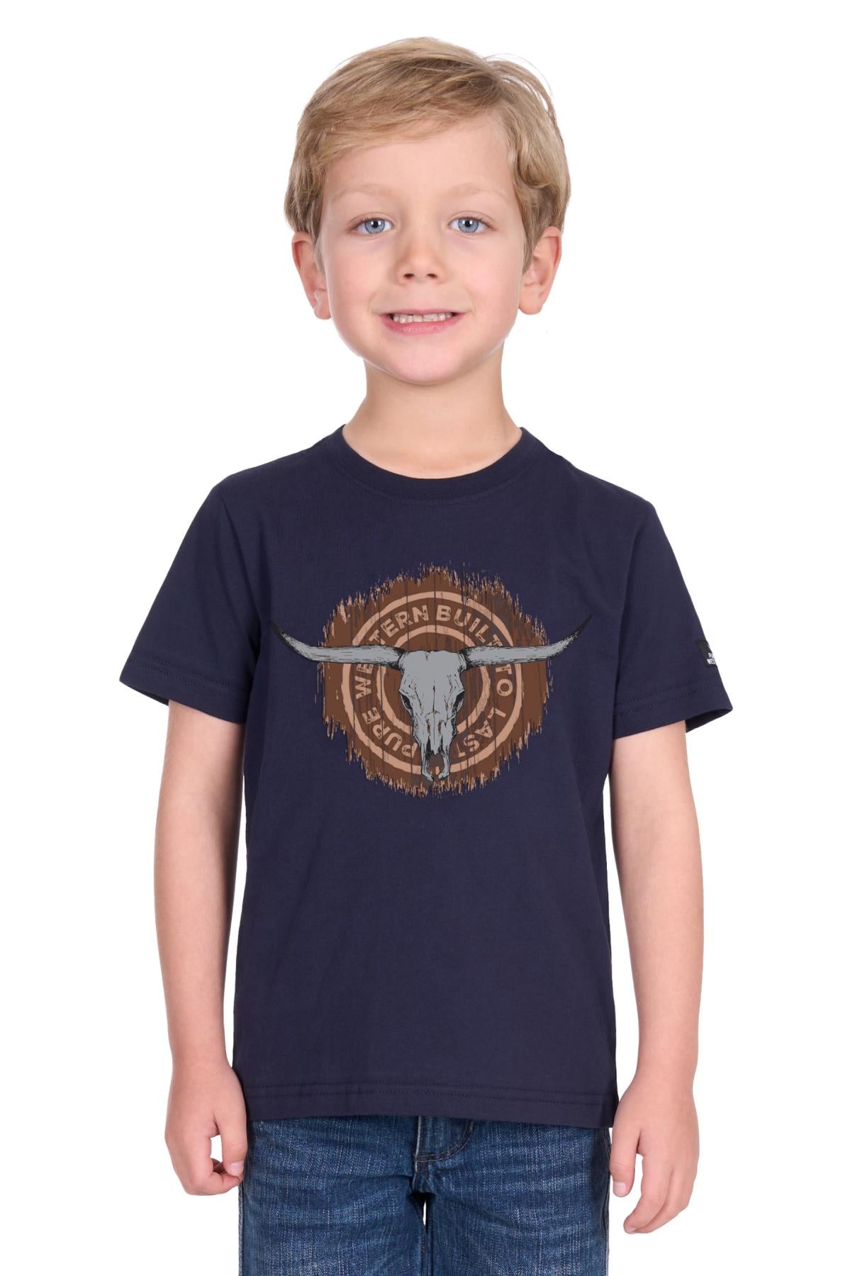PURE WESTERN BOY’S SAMUEL SHORT SLEEVE TEE