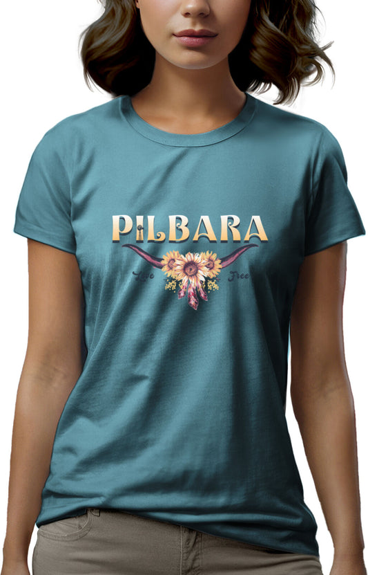 Pilbara Women's Live Free T-Shirt