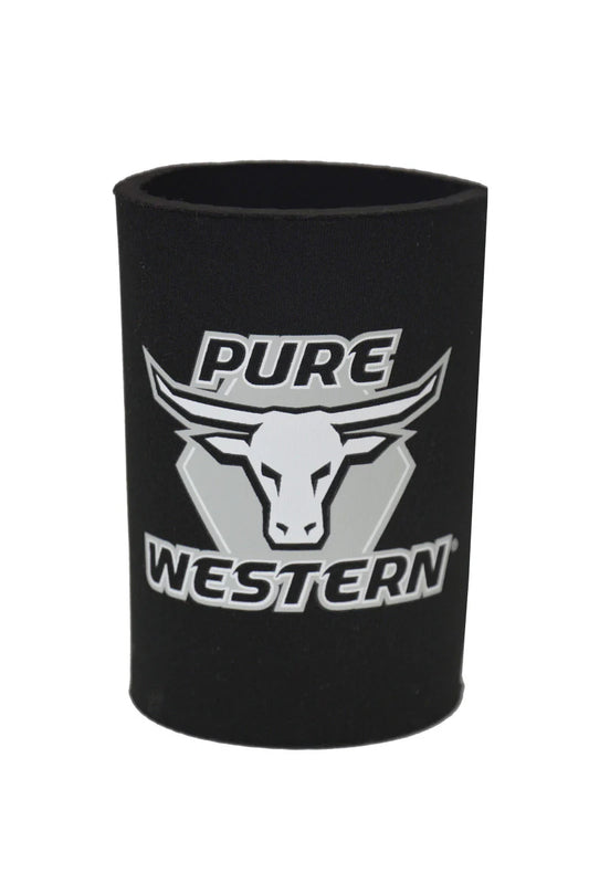 Pure Western Stubby Cooler - Black