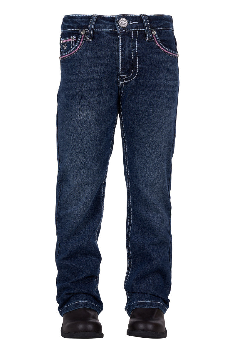 Pure Western Girl's Willa Boot Cut Jean