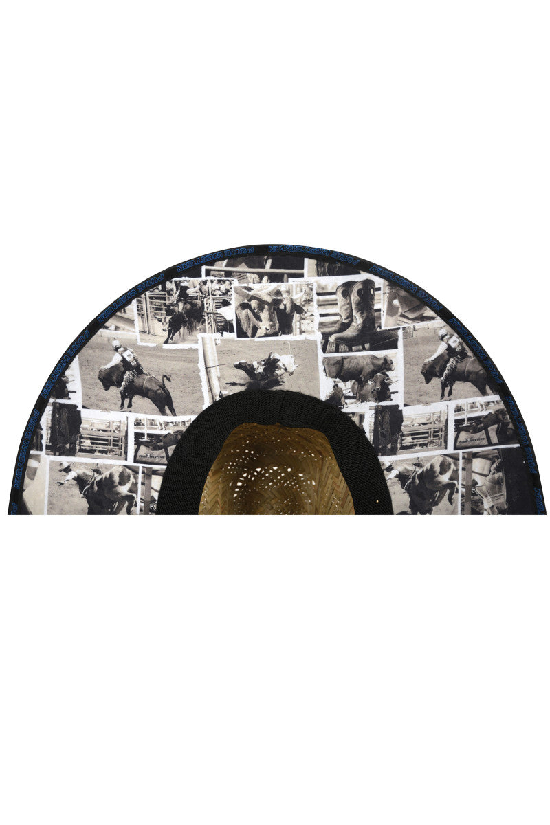 Bullzye Kid's Rodeo Print Hat