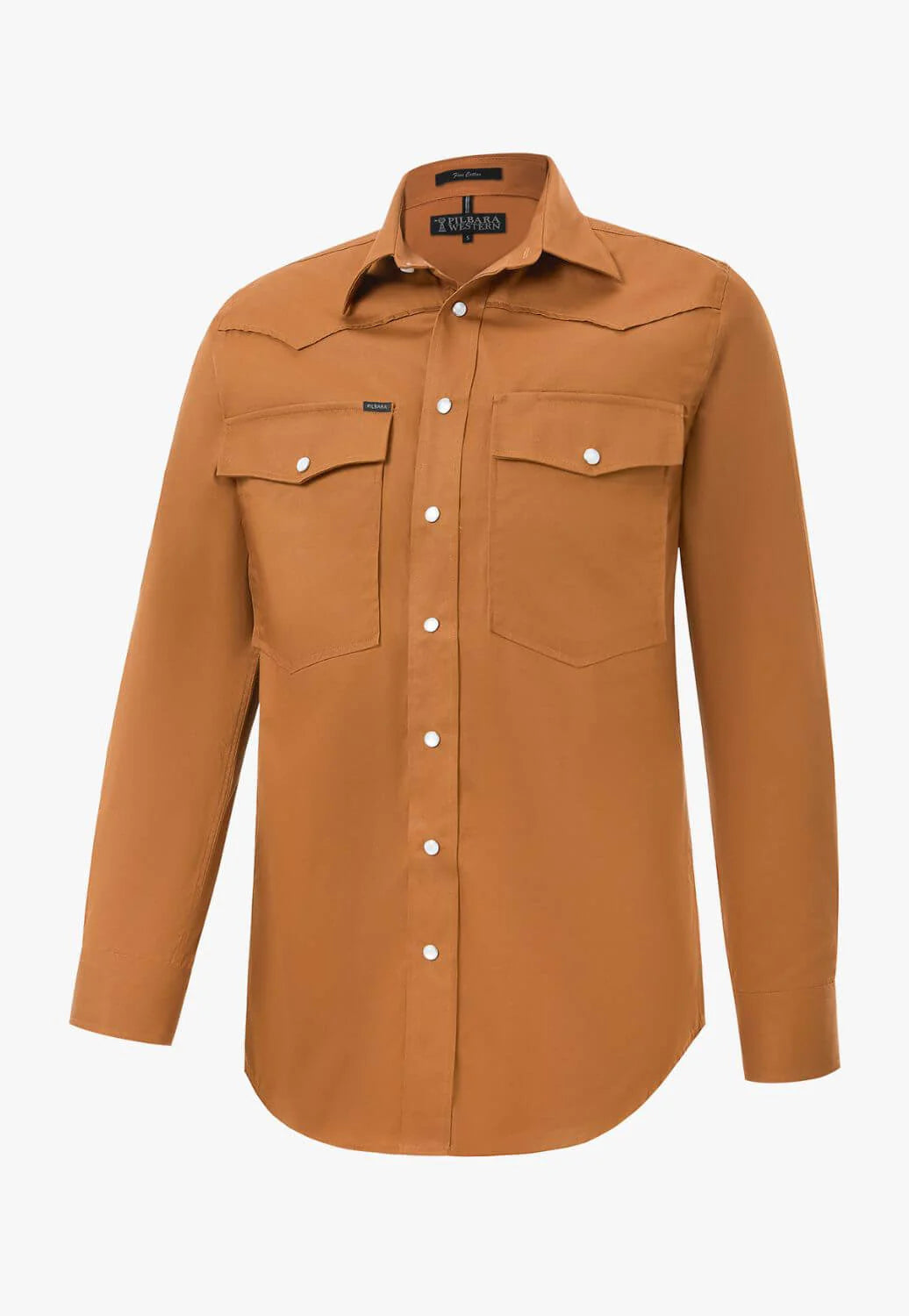 Ritemate Mens Pilbara Western Snap Button L/S Shirt