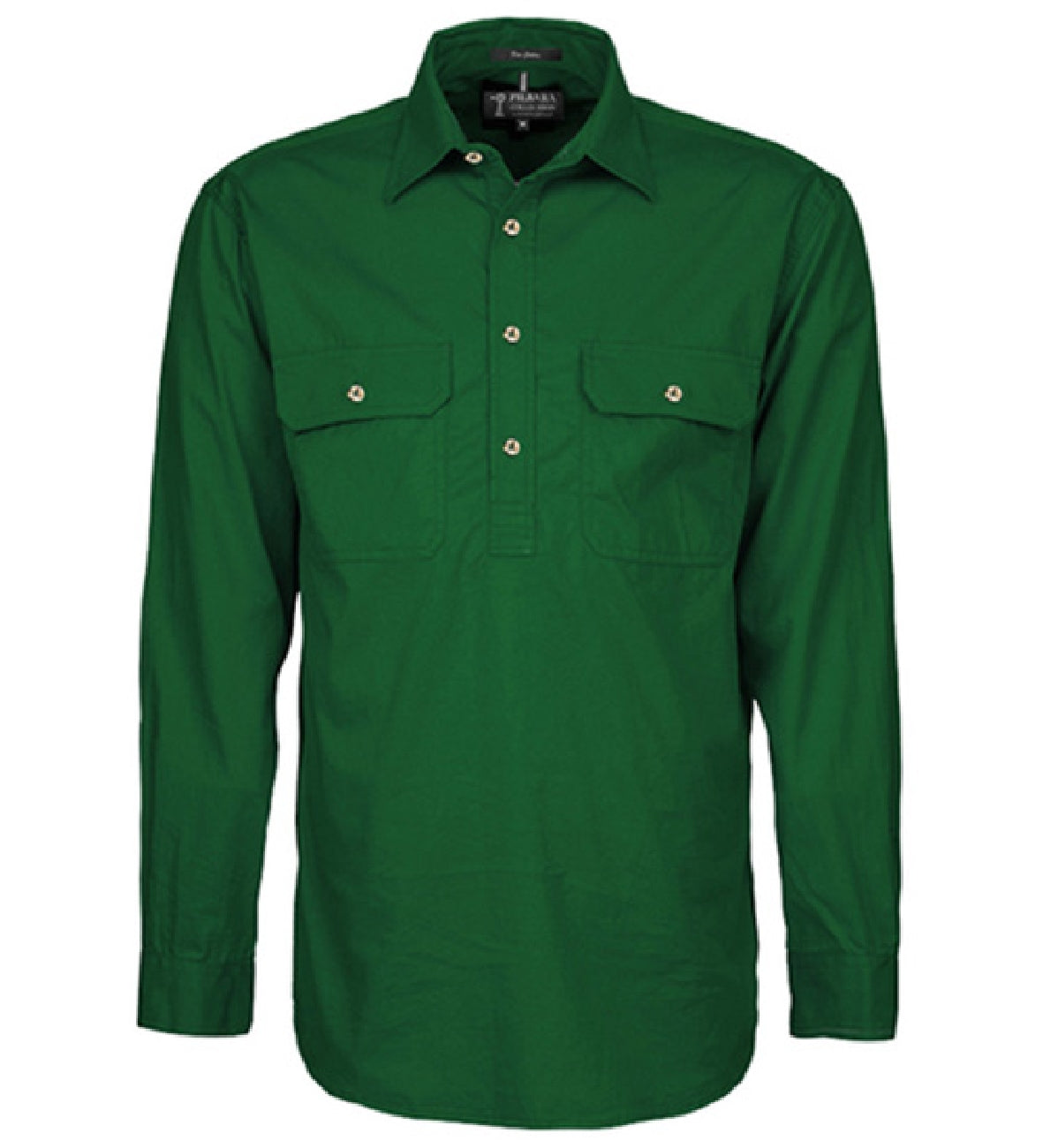 Pilbara Men's Closed Front L/S Shirt