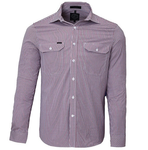 Pilbara Collection Men's Long Sleeve Shirt Dual Pocket