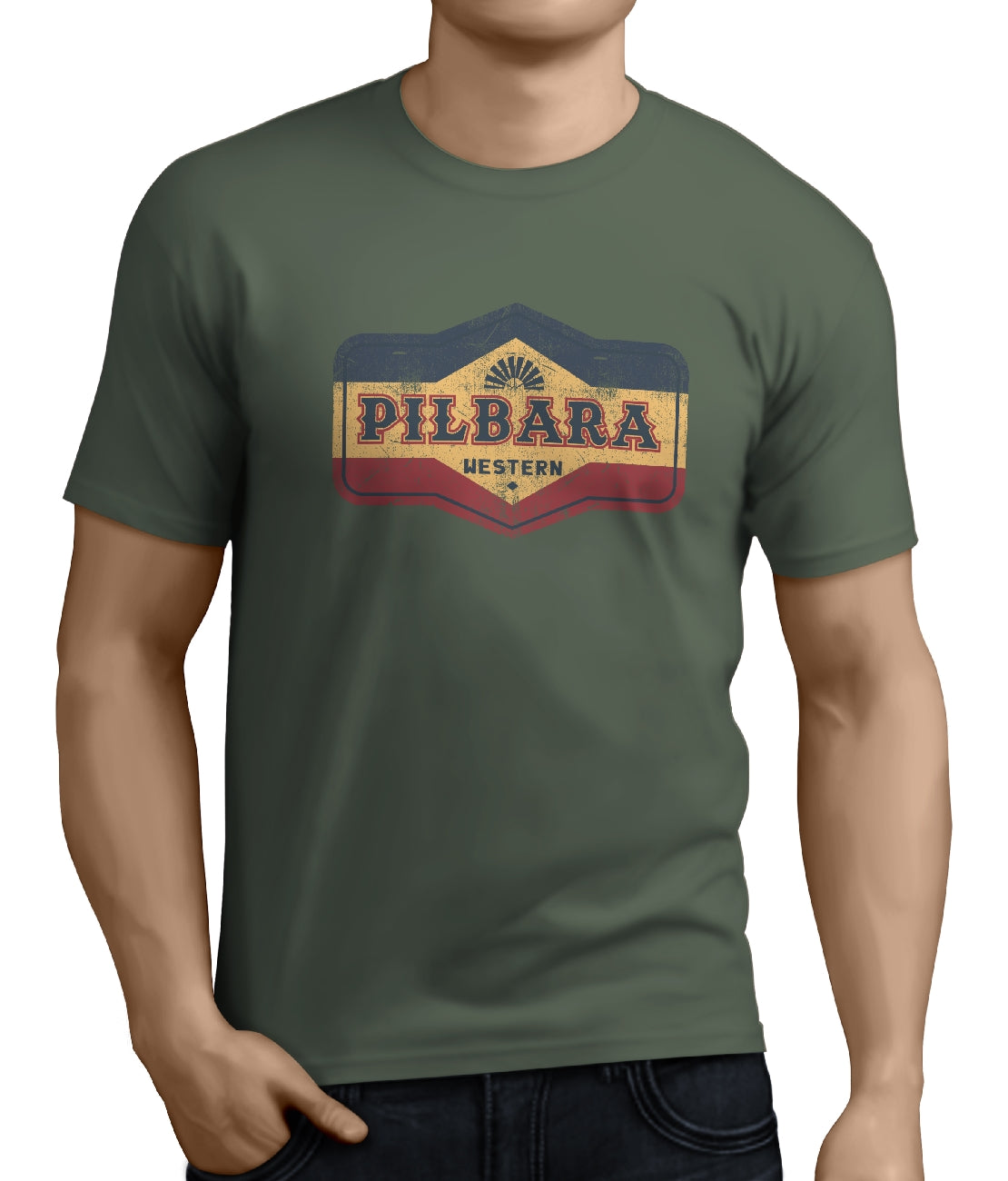 Pilbara Men's Oil Can T-Shirt