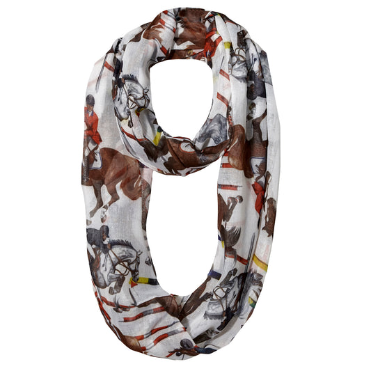 Ladies Scarf - "Lila" Jumper Themed Infinity Scarf - Scarf -36