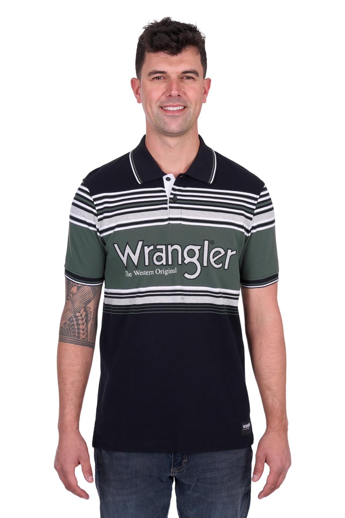 WRANGLER MEN’S CHRIS SHORT SLEEVE POLO