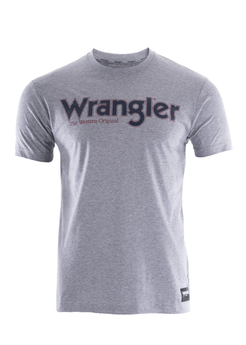 WRANGLER Men's Ryder Logo Short Sleeve Tee