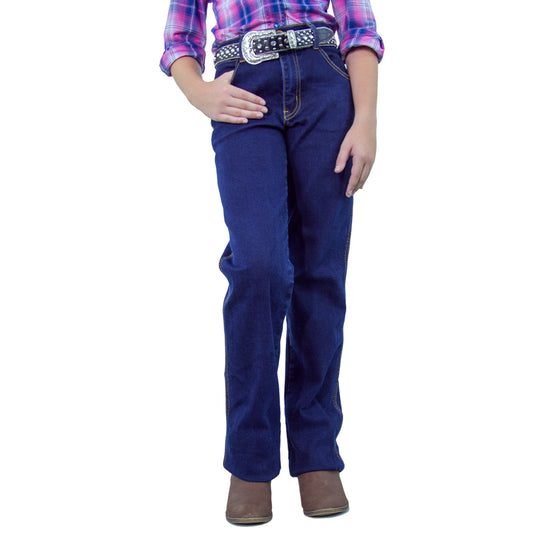 Jeans - Western -Unisex Stretch Denim Regular Rise Western Boot Cut