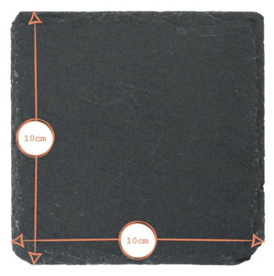 Coasters - Slate - Set Of 4