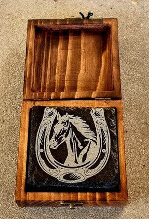 Coasters - Slate - Set Of 4