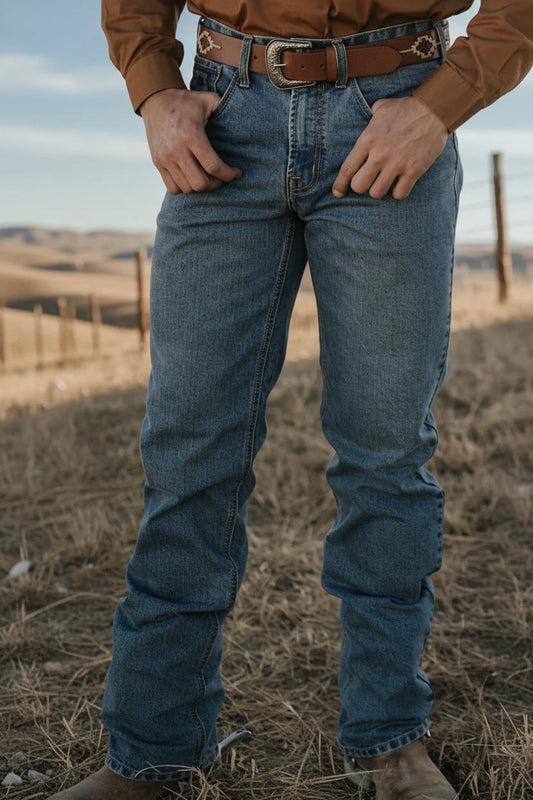 Pilbara Western Men's Angus Jeans - Indigo