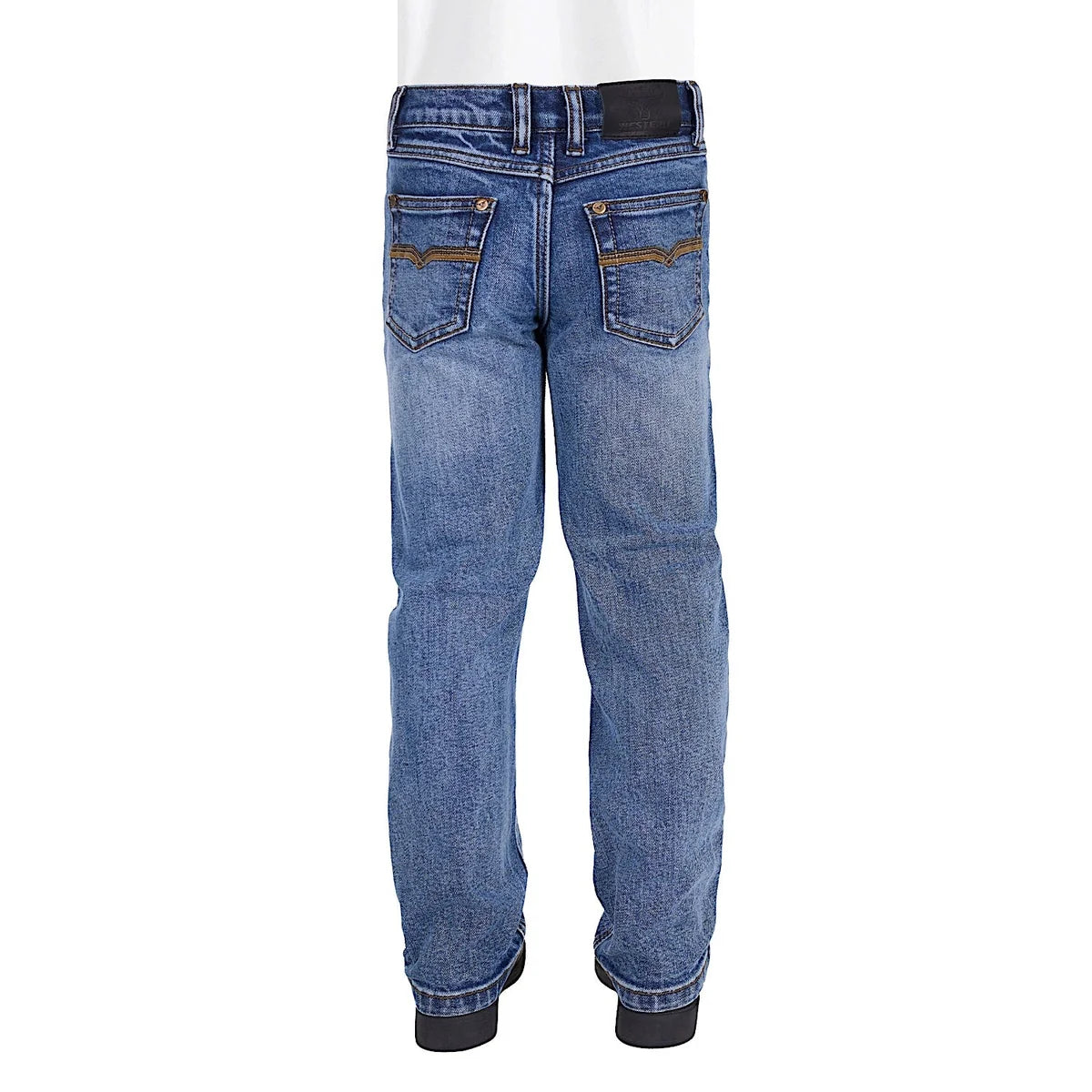 Pure Western Boy’s Hawkins Straight Leg Jean - Moonshine