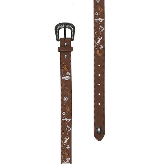 Pure Western Kid's Hallie Belt - Tan