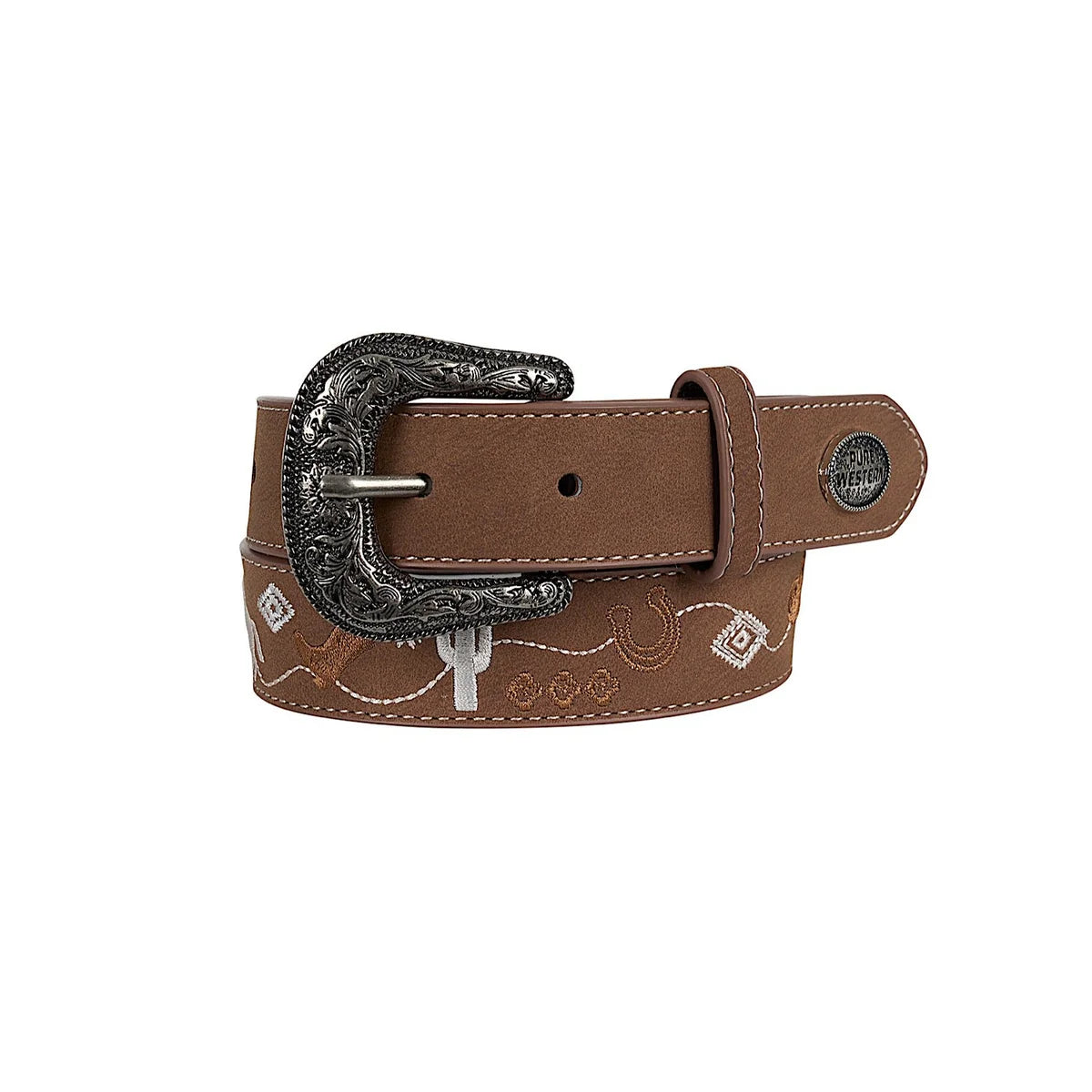 Pure Western Kid's Hallie Belt - Tan