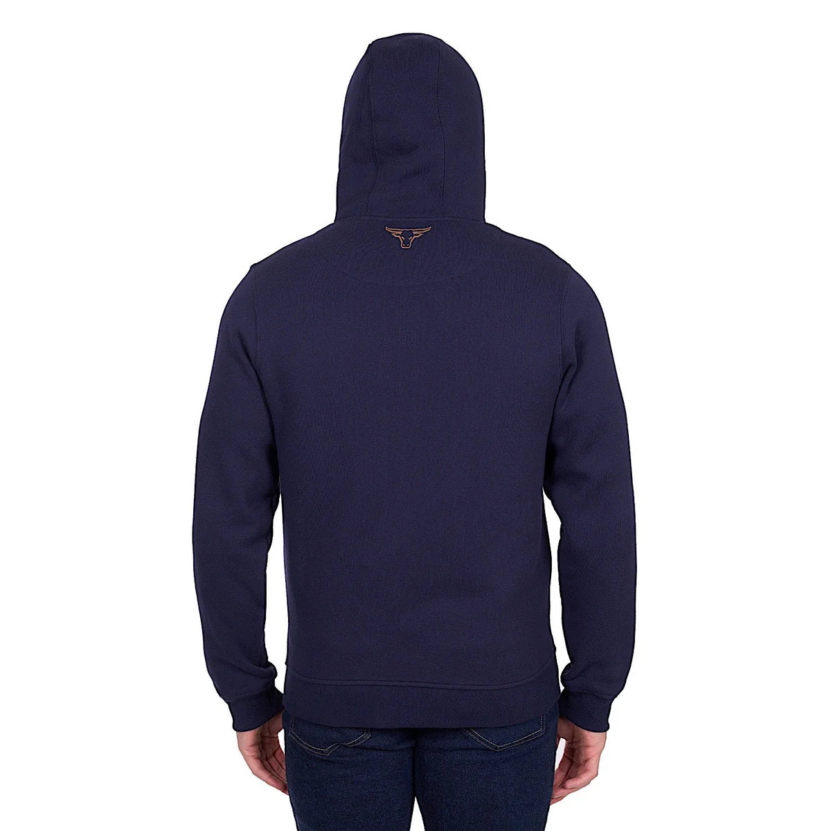 Pure Western Men's Walker Zip Up Hoodie - Navy