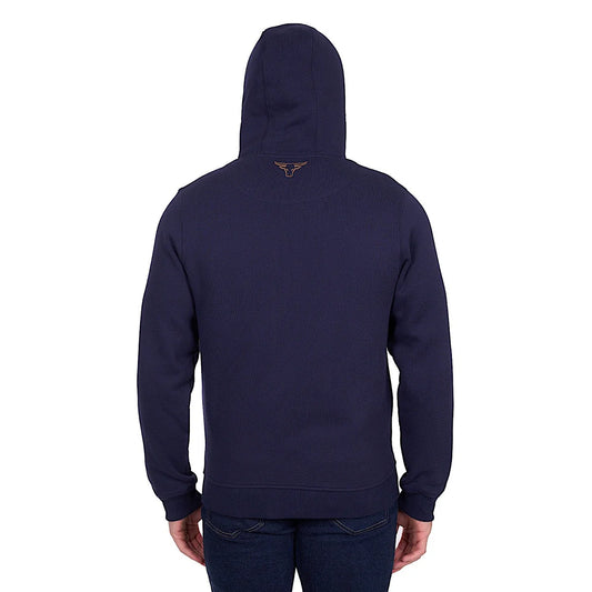 Pure Western Men's Walker Zip Up Hoodie - Navy