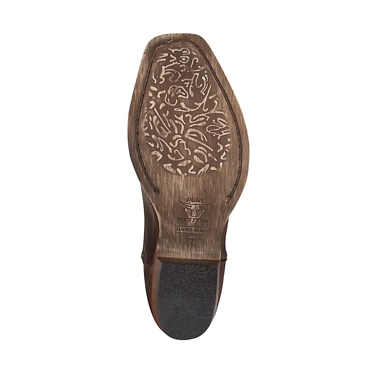 Pure Western Women's Vegas Boot - Oily Brown/Plum